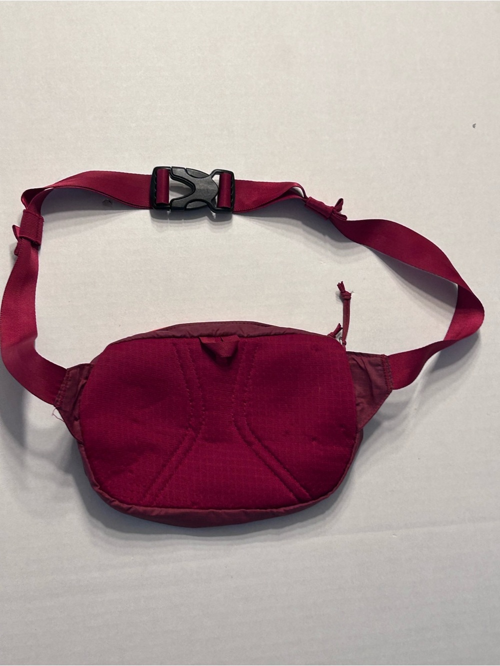 Patagonia Ultralight Black Hole Mini Hip Pack Red Orange Crossbody - Picture 3 of 8